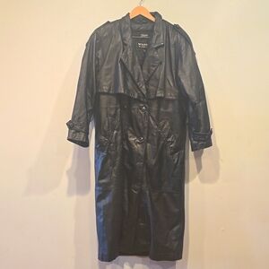 Vintage Wilson Leather trench coat